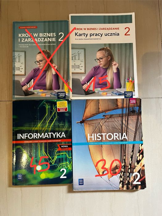 Podręczniki klasa 2