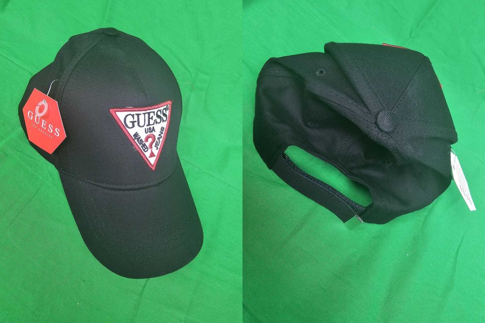 Czapki z daszkiem Guess Armani Bejsbolówki Premium Czapka