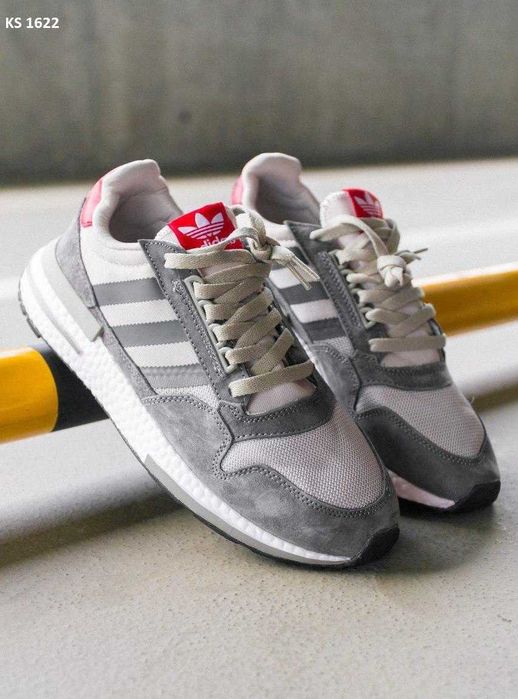 Чоловічі кросівки Adidas ZX 500 RM Commonwealth "Gray" Розміри 40-45