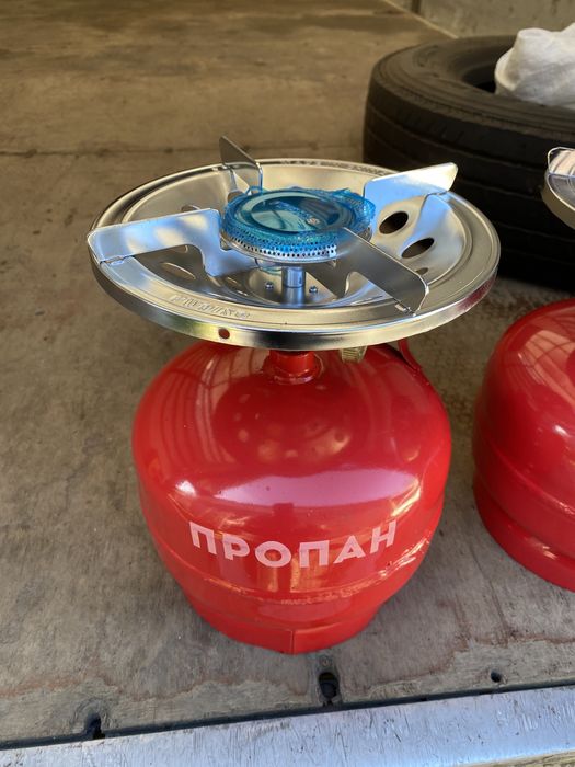 Газовые баллоны, плиты, печки для обогрева помещений!!!