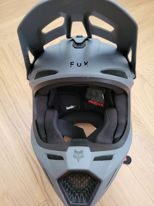 Kask Fox V3 Solid Graphite Matt rozm. M DH enduro cross