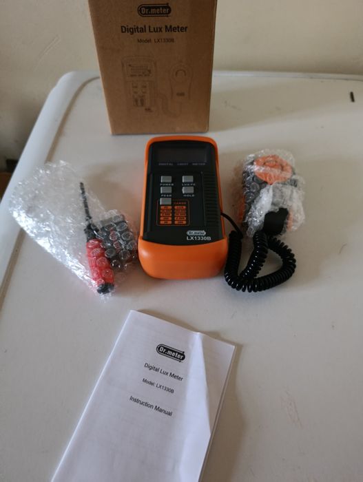 Nowy Luksomierz Cyfrowy Dr.meter LX1330B - Precyzyjny Pomiar Oświetlen