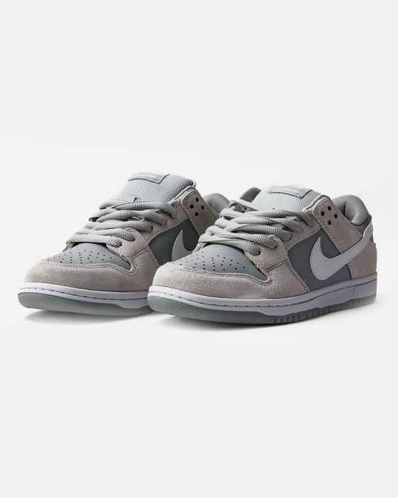 Кросівки Nike SB Dunk White\Grey | ТОП якість |