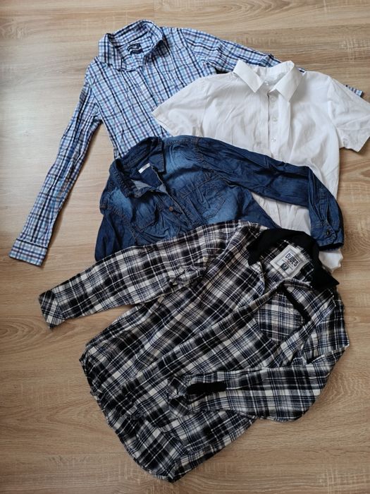 Koszula Koszule chłopięce zestaw 4 szt