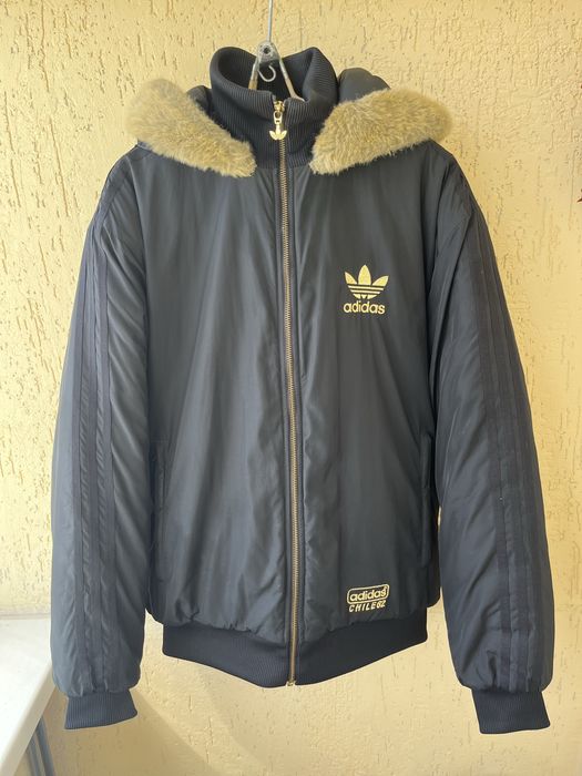 Vintage bomber adidas coat jacket 2005 alpha, opium ,archive (винтаж куртка бомбер адидас с мехом)