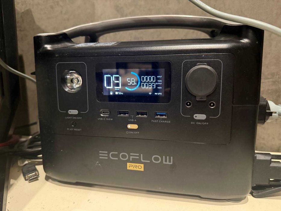 Ecoflow river pro + river pro extra battery в ідеальному стані