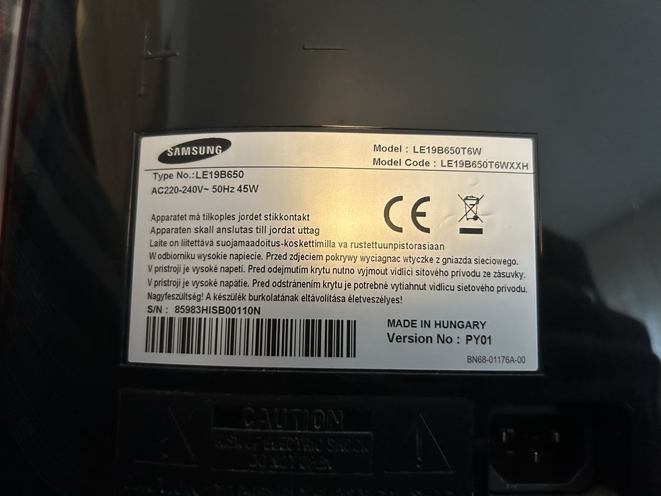 Telewizor samsung 19 cali