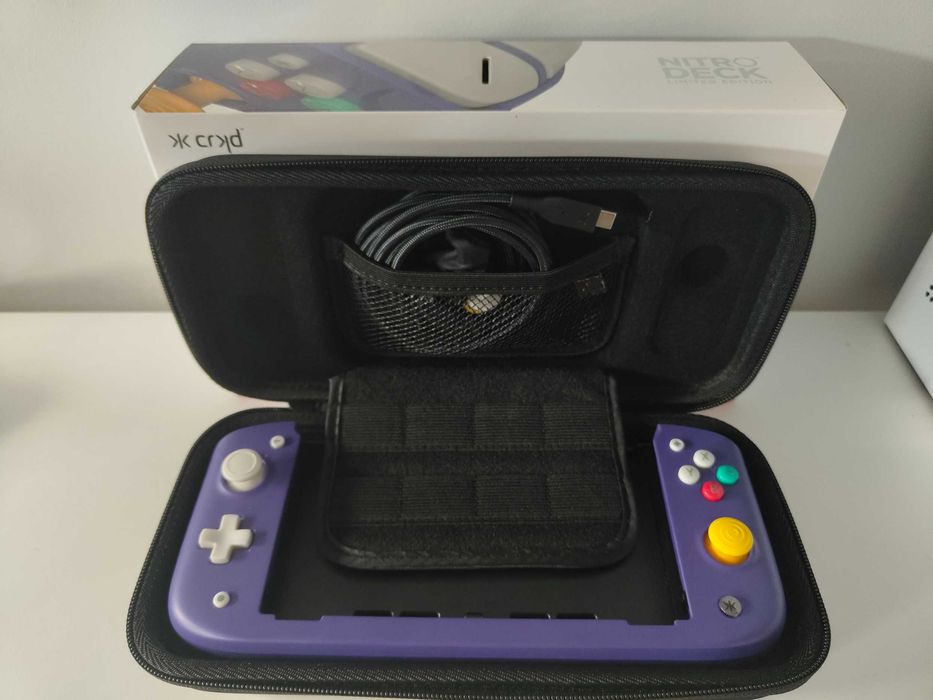 Nintendo Switch V2 bogaty zestaw serwisowana 32+128GB