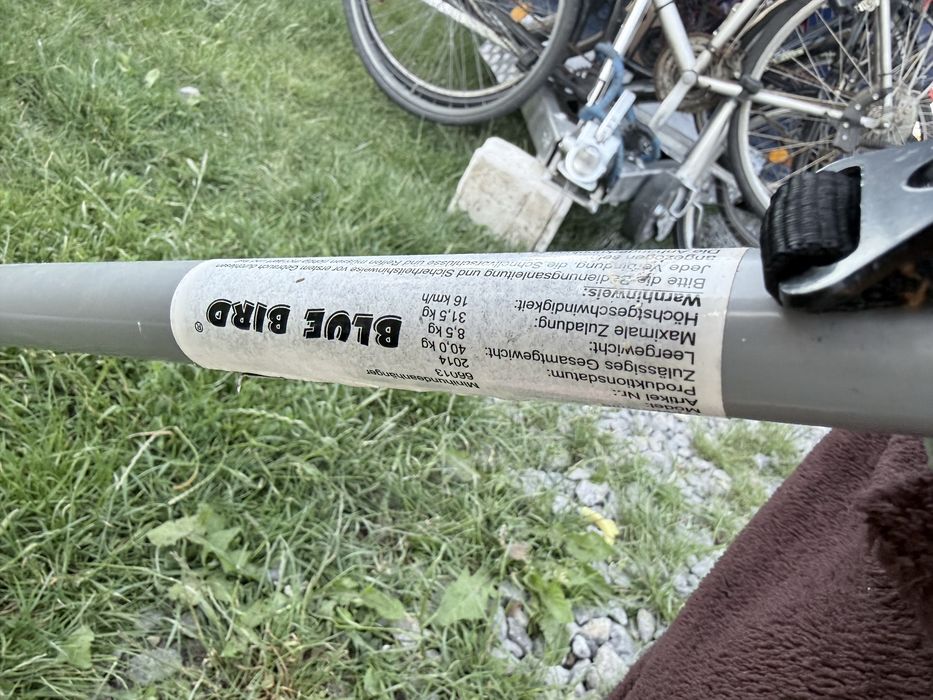 Przyczepka rowerowa dla psów