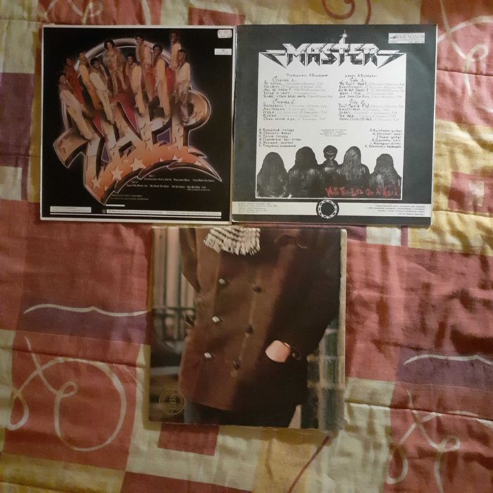 Vinil - Bob Dylan, Zapp III, Master  e outros