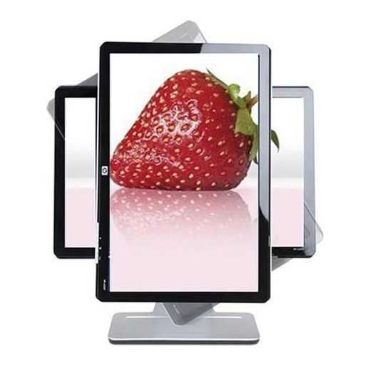 HP Pavilion w2207h 55,9 cm (22") 1680 x 1050 pixels LCD Prateado