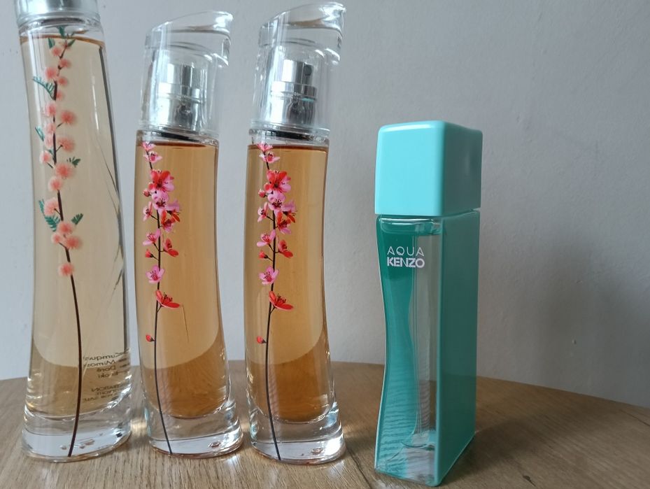 2xKenzo Amour Flower ikebanana 40ml woda perfumowana Kenzo Amour Flower ikebanana Minosa 75ml woda perfumowana Kenzo Aqua 50ml woda Toaletowa