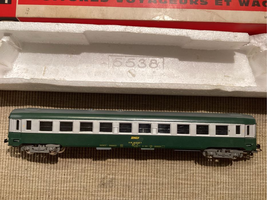 JOUEF comboio Carruagem de passageiros 2ª Classe B10 SNCF. Excelente