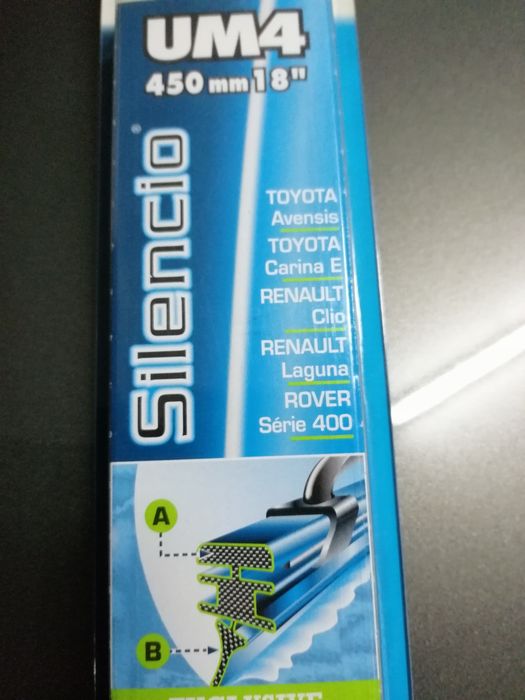 Escovas Valeo Silêncio 450 mm