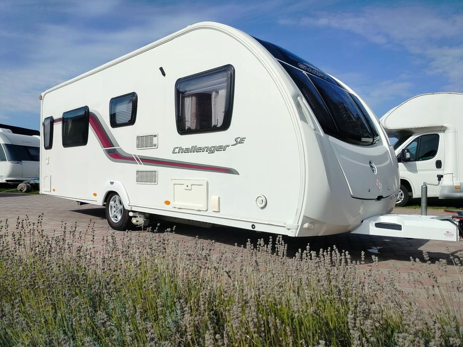 SWIFT Challenger 565  4-5 os SUPER STAN!!# Całoroczna - ALDE # Mover # Solar # Alarm!