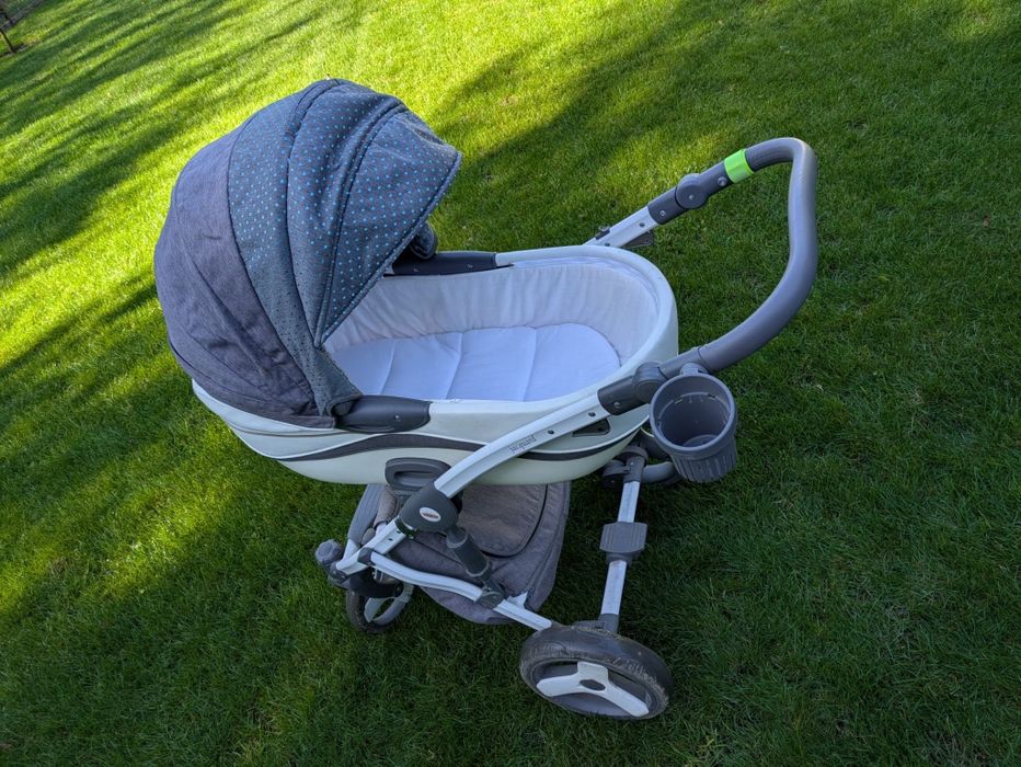 Wózek 2w1 koła żelowe!
