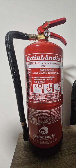 Extintor de Pó Químico ABC