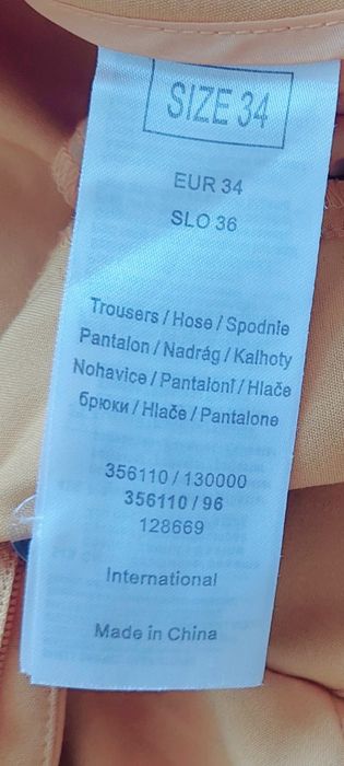Eleganckie spodnie do kostek Orsay