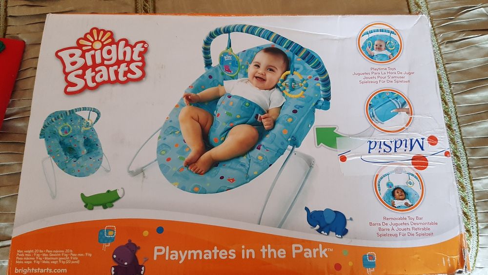 Espreguiçadeira para bebé Bright starts