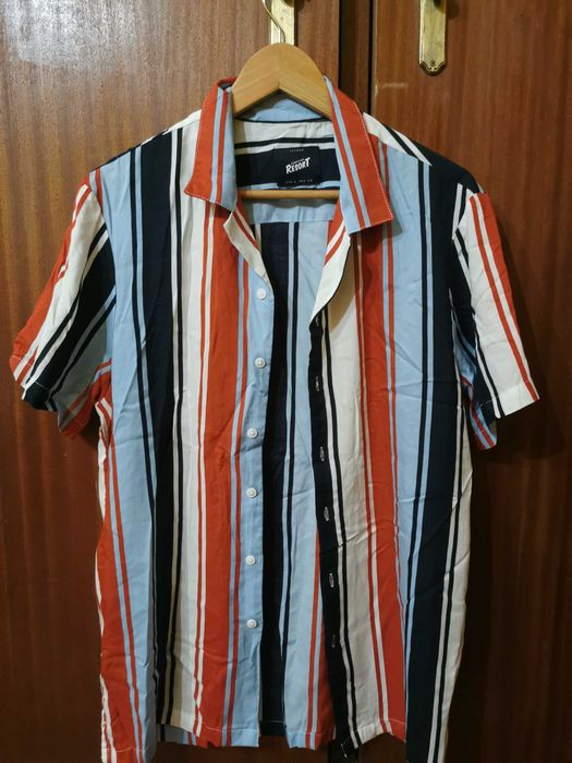 Camisa manga curta lefties homem