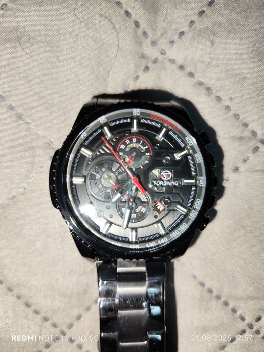 Zegarek Chronograf Forsining nowy