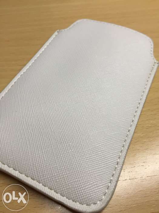 Bolsa para telemóvel Milano branca Luxury bar