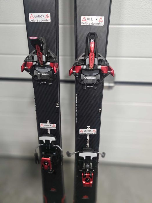 Narty skiturowe Dynastar Legend x75 dł.149cm+ Marker Alpinist nówki