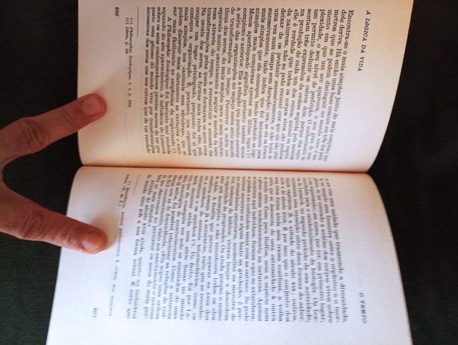 A logica da vida - François Jacob - 1971  - como novo