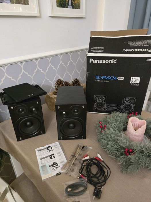 NOWE Kolumny głośniki panasonic SC-PMX74 High Res Sound