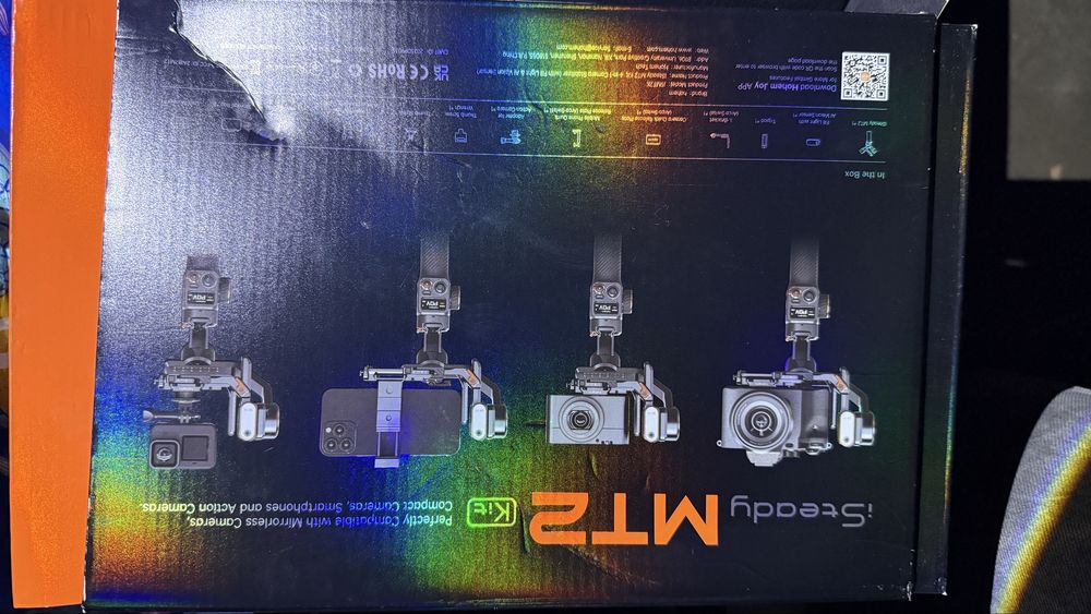 Estabilizador isteady HOHEM Mt2 com IA Kit novo