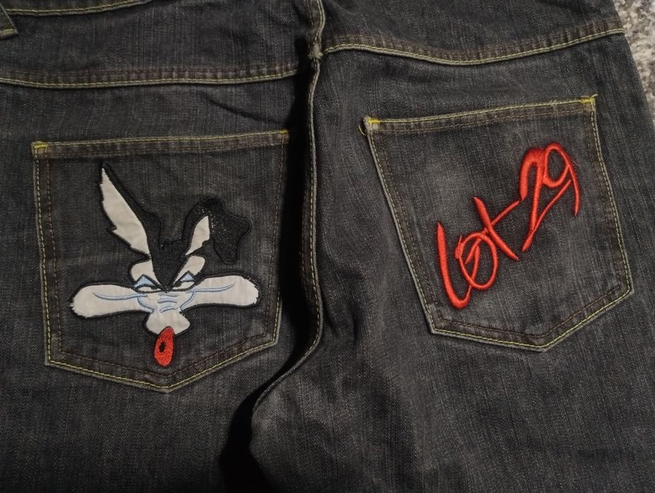 SUPER RARE vintage Lot29 jeans baggy sk8 y2k hip hop rap джинси реп