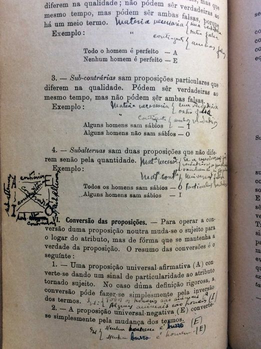 Filosofia elementar. Por Mendes dos Remédios,  1916. Raro