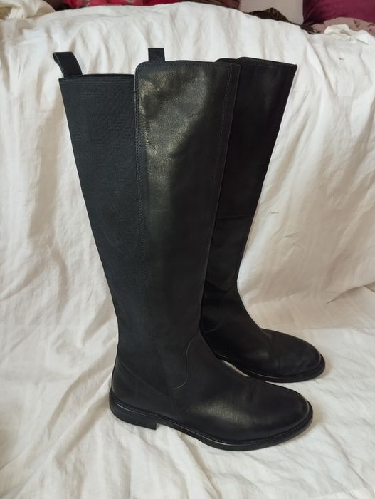 Сапоги чулки кожаные vagabond 40 размер