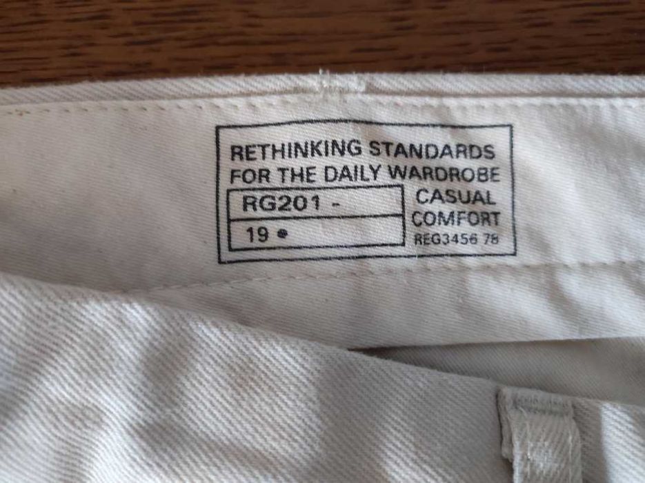 Zara spodnie comfort casual dżinsowe letnie damskie  bawełniane safari