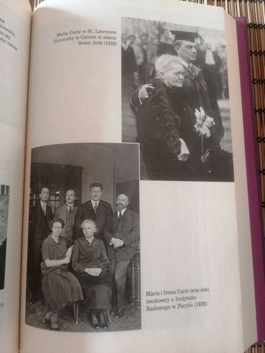 Biografia Maria Skłodowska Curie TWARDA OPRAWA