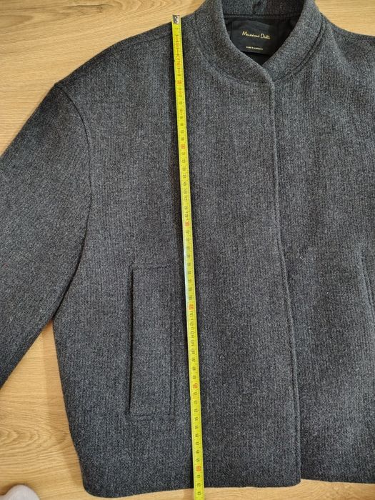 Kurtka Bomberka wełna massimo dutti S
