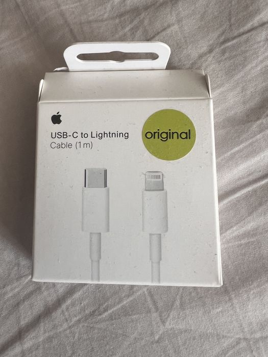 кабель шнур Кабель type c - lightning ( до 14 iPhone включно)