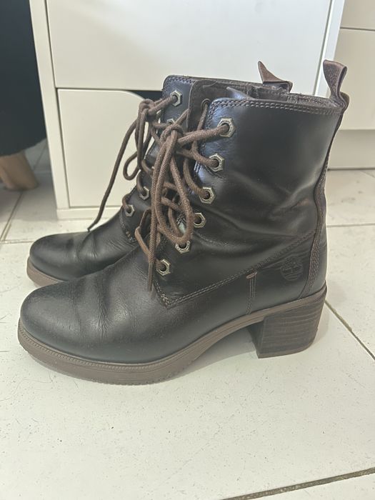 Botas Timberland de pele