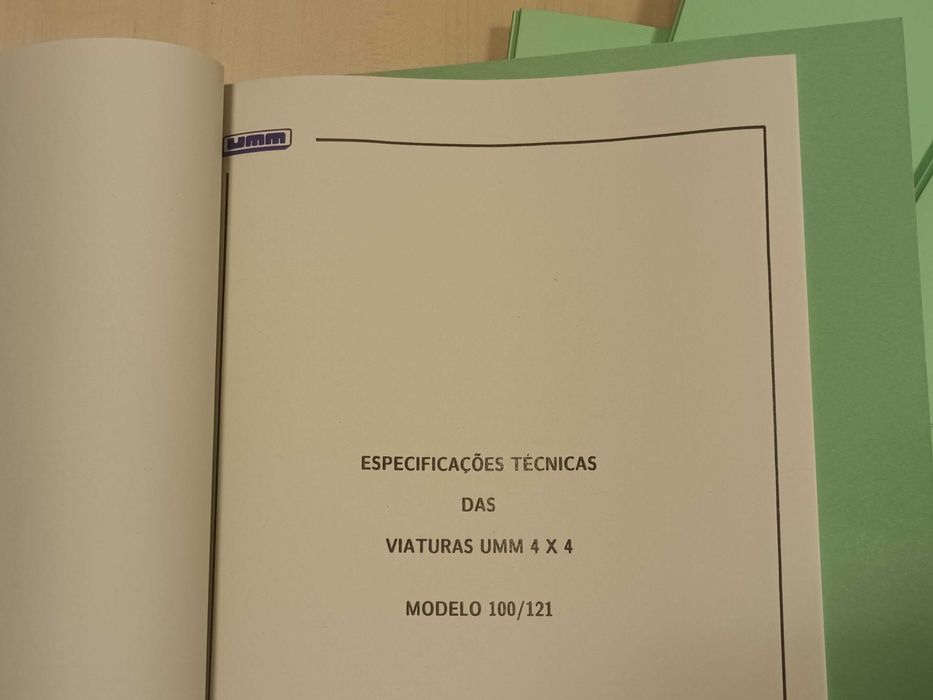 Especificações de UMM Alter II Militares