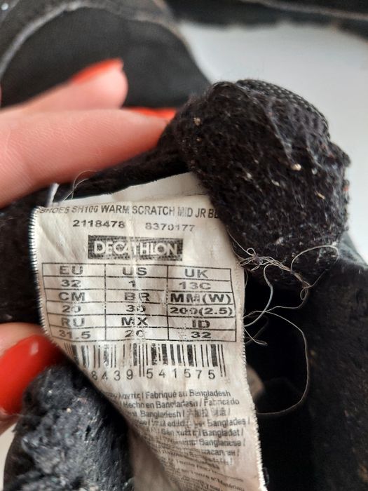 Kozaki śniegowce Decathlon 32