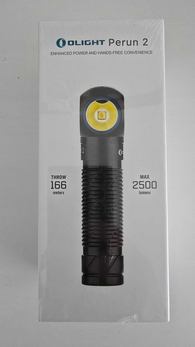 Latarka Olight Perun 2 black czarna new flashlight kariop laminer trako