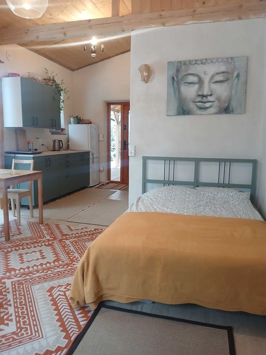 Mały domek na urlop pod lasem Nocleg