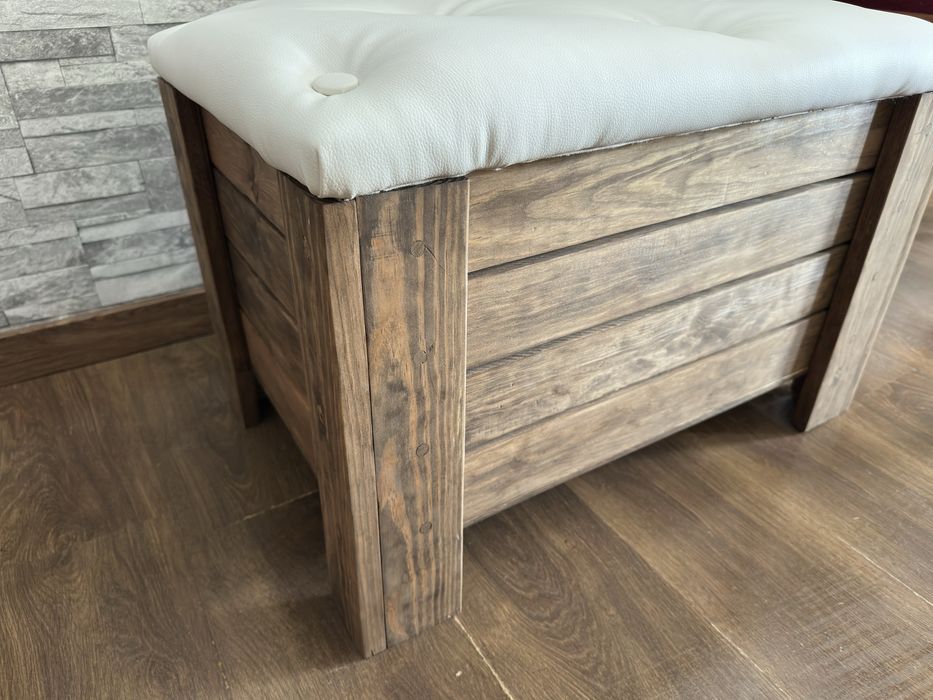 Banco com arrumação