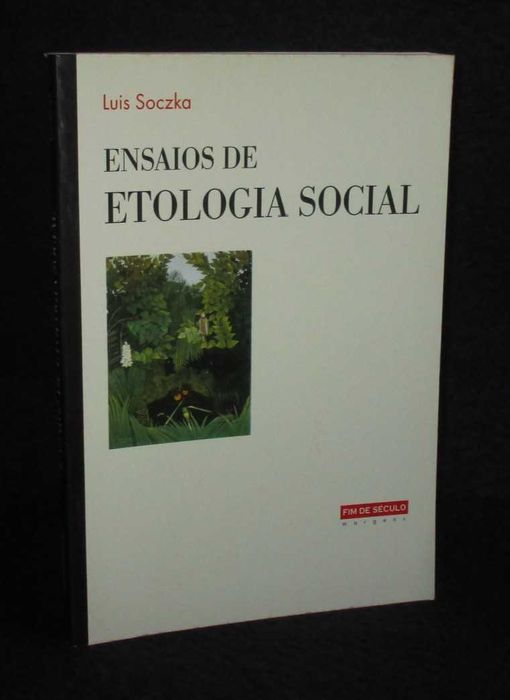 Livro Ensaios de Etologia Social Luís Soczka Autografado