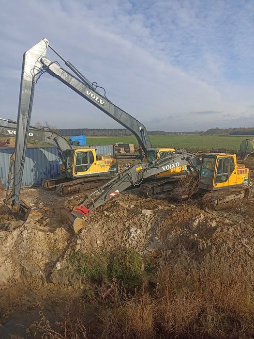 Kopanie budowa stawów