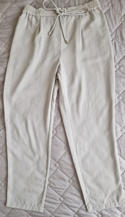 Брюки Zara M бежевые