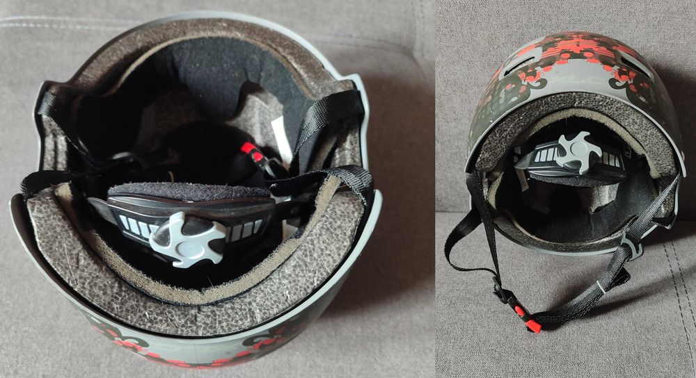 Шлем трюковий XLC BH-C22 Spikes Hard Shell BMX. 53-59 см.