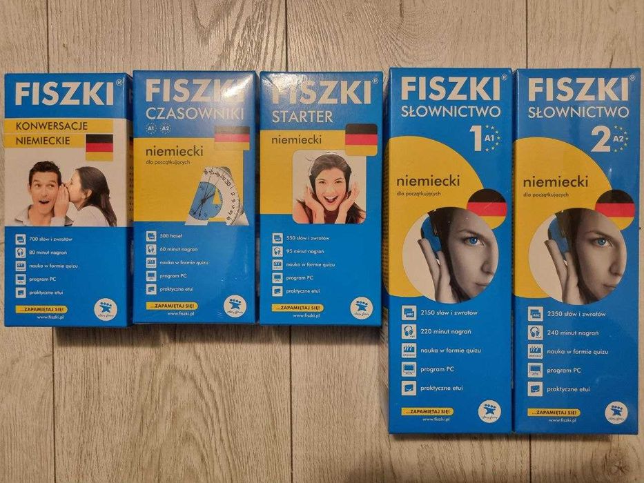 Fiszki niemiecki starter słownictwo czasowniki konwersacje niemieckie