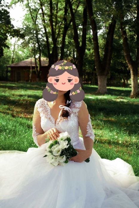 Piękna suknia ślubna