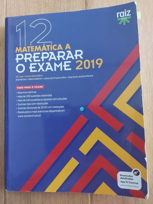 Matemática A - Exame (12°Ano]